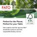 Fato Disposable Napkins 50 Pack - 33x33cm 2-Layer Apple Green - Ideal for Lunch & Buffets - 100% Pure Cellulose FSC Certified - Buy Online on GoSupps.com