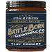 Battle Born Grooming Co Clay Pomade (Bay Rum, 4 oz) | Firm Hold | Matte Finish | Natural Ingredients | Water Based