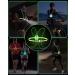 FIXEY AN Multicolor Running Lights | Rechargeable Reflective Gear for Runners | Lightweight Vest for Walking & Cycling - Buy Online on GoSupps.com