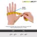 BraceAbility Ulnar Deviation Hand Splint - MCP Knuckle Support Brace for Arthritis Pain Relief - Finger Straightener Glove - Size S - Buy Online on GoSupps.com