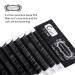 D Curl Fake Mink Lash Individual Eyelash Extension Supplies - Mixed Tray 0.15mm Thickness - Salon Quality - Buy Online on GoSupps.com