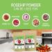 Organic Rosehip Powder 1 KG - 100% Pure, Vegan & Additive-Free - Buy Online on GoSupps.com
