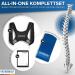 Safe Home - Premium Posture Corrector for Men & Women | Innovative Back Support Belt + Fitness Band & eBook | Achieve Healthy Posture - Buy Online on GoSupps.com
