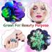 Nail Glitter - 12 Fluorescent Colors for Makeup Face Hair & DIY Crafts | Party & Easter Sequin Essentials - Buy Online on GoSupps.com