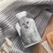 Cute Kitten Hot Water Bottle with Plush Cover - Bed Warmer for Adults & Kids | 26.5x15.3cm - International Shipping - Buy Online on GoSupps.com