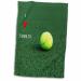 3D Rose I Love Tennis TWL_50212_1 Towel  15 x 22