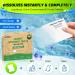 HOMERHYME Eco-Friendly Laundry Detergent Sheets - Fresh Linen Scent 200 Loads Plastic Free Hypoallergenic Travel & Home Use - 100 Strips - Buy Online on GoSupps.com