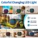 400ml Ultrasonic Essential Oil Diffuser Humidifier for Large Room - Aromatherapy Vaporizer with Timer & LED Light - Black - Buy Online on GoSupps.com
