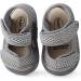 MASOCIO Baby Boy Open Toe Sandals - Size 3 UK Child (6-12 Months) Grey - Buy Online on GoSupps.com