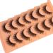 Natural Mink False Lashes - Wispy Cat Eye - Volume Strip Lashes Multipack (7 Pairs) by Eefofnn - International Shipping Available - Buy Online on GoSupps.com