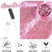 Laza Body Glitter Set - Iridescent Chunky Sequins with Glitter Glue for Women, Festival & Party Makeup, Hair & Outfit Accessories - Pink - Buy Online on GoSupps.com