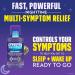Mucinex Nightshift Cold & Flu Clear & Cool Liquid 6 fl. oz. - Relieves Cold & Flu Symptoms with Menthol - Fever, Sneezing, Sore Throat, Runny Nose, Nasal Congestion & Cough Control - Buy Online on GoSupps.com