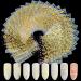 CHANGAR 30 Sheets Gold Nail Art Stickers 3D Self-Adhesive Gold Nail Decals Star Snowflake Geometry Line Nail Supplies Multi Theme Pattern Nail Designs for Women Girls Nail Art Decorations