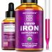 New Elements Iron & Liquid Biotin Collagen with Vitamin D3 - Boost Your Health and Wellness - Buy Online on GoSupps.com