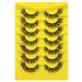 3D Wispy Cluster Lashes 8-15MM Mixed Lengths | Mavphnee DIY Fluffy Lash Pack - 56 Wisps - Buy Online on GoSupps.com