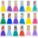 Disney Princess Castlebox Nail Polish Set | Non-Toxic Peel-Off Water-Based Formula | Safe Quick Dry Polish for Kids | 18 Pcs Opaque Colors | Ages 3 - Buy Online on GoSupps.com