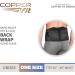 Copper Fit Rapid Relief Back Support Brace with Hot/Cold Therapy - Black, Adjustable | Unisex Adult - Buy Online on GoSupps.com