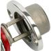 Amarine Made Stainless Steel Oval Garboard Drain Plug - 1'' Hole, 3/4'' Thread - Buy Online on GoSupps.com
