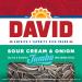 DAVID Sour Cream & Onion Jumbo Sunflower Seeds | Keto Friendly | 5.25 oz Resealable Bag - Buy Online on GoSupps.com