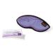 Dream Essentials Dream Essence Aromatherapy Sleep Mask Handmade in The USA Comes with Removable Organic French Lavender Sachet Revised 2022 Designs (Lilac)