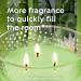 Glade Blissful Bamboo & Waterlily 3-Wick Candle with Essential Oils - 6.8 Oz, 3 Pack - Buy Online on GoSupps.com