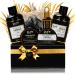 Pure Mens Bath and Body Gift Set. 7 Pc Natural Spa Gift Basket for Men. Spa Gift Set is 1 Ideal Gift for Men That Care about themselves!
