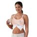 Bravado Women's Clip and Pump Maternity Bra Opaque XL Pink Leopard