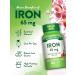 Nature's Truth Iron Tablets 65mg | 240 Count | 325mg Ferrous Sulfate | Vegan Non-GMO & Gluten Free Supplement - Buy Online on GoSupps.com
