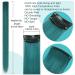 Shop 21-Inch Shkjchp Colored Clip-In Hair Extensions - Vibrant Blue & Dark Turquoise Highlights for Girls | 12PCS Party Hair Accessories - Buy Online on GoSupps.com