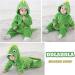 Doladola Unisex Baby Toddler Dinosaur Hooded Romper Jumpsuit - 2.5-3.5 Years | Infant Sleepsuits Outfit - Buy Online on GoSupps.com