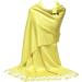 GFM Smooth Shiny Surface Pashmina Style Scarf - Light Yellow - Buy Online on GoSupps.com