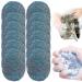 Steel Wool Scrubber 12Pcs Steel Wool Soap Pads Reusable Steel Wool Pads Absorbent Pre-Soaped Scouring Pad Sponges Washing Up for Household Cleaning Kitchen Dishes Pots Pans and Ovens