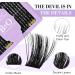 Lash Clusters 208 PCS D Curl Volume Individual Eyelash Extensions Kit - Soft Wispy False Lashes - DIY Lash Extensions 8-16mm - Comfortable Band - Pack of 1 - Buy Online on GoSupps.com