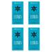 Montezuma Montezuma's Lordy Lord Bar Lot de 4 barres 100 g