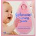 Johnson's Disposable Nursing Pads with Natural Cotton, Super Absorbent, Comfortable, and Breathable, Natural Contour Shape, 60 ct (Pack of 3)