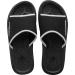 Cressi Lipari Slippers - Unisex Beach & Pool Footwear for Adults & Children - Size 38 EU Black/Silver - Buy Online on GoSupps.com