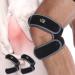 Patellar Tendon Support Strap 2 Pack Reduce Patellar Tendonitis Knee Brace with Patella Stabilizer for Knee Pain Relief Strap Non-Slip Silicone Buttons Upgraded Gluing Hook Size Fit All