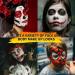 Black White Red Face Body Paint Stick - Halloween Clown Makeup Kit for Adults & Kids | Cosplay Zombie Vampire Effects & Special SFX Costumes - Buy Online on GoSupps.com