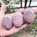 Fekuar Oval Strawberry Quartz Palm Stone - Polished Healing Crystal for Chakra Balancing - Buy Online on GoSupps.com
