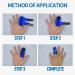 Trigger Finger Splint - 2 Pack Finger Brace for Arthritis & Pain Relief | Thumb Splint for Broken Finger Support - Buy Online on GoSupps.com
