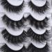 5 Pairs 8D Mink Eyelashes Pack - Natural & Dramatic Styles for Fluffy & Thick Wispy Look - Buy Online on GoSupps.com