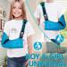 Arm Sling for Kids | Shoulder Injury Brace with Pad | Support for Rotator Cuff Arm Wrist Elbow Clavicle | Post-Surgery Recovery (Small Blue - Buy Online on GoSupps.com