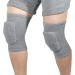 VOCOSTE Knee Brace Protection Sponge Pads - Soft Breathable Support for Sport Gym Skating - Size L Gray - Buy Online on GoSupps.com