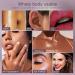 Body Glitter Gel - 4 Color Sparkling Sequins - Long Lasting Glue-Free Face Hair & Body Makeup for Festivals Weddings & Halloween - Buy Online on GoSupps.com