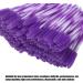 Eyelash Brush Elastic Mascara Brush 200pcs for Women Girls(Dark purple) - Buy Online on GoSupps.com