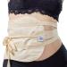QUEEN OF THE THRONES 100% Organic Cotton Flannel & Naturopathic Doctor Designed with Strap for Castor Oil Pack - Reusable Comfort Sleep Fit Soft Ties (Castor Oil sold separately)