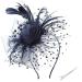 Artideco Dark Blue Fascinator Hat for Women | Cocktail Party & Tea Party Accessories | Perfect Hairpiece for Events - Buy Online on GoSupps.com