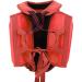 GINGPAI PU Leather Chest Guard | Boxing & Martial Arts Body Protector | Red Small - Buy Online on GoSupps.com