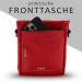Ostfriesenpfoten Frieda Dog Treats Bag - High-Quality Synthetic Leather Red Size M Easy Open Lock - Ideal for Dog Walks & Outdoor Use - Buy Online on GoSupps.com