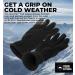 Tough Outdoors Fleece Winter Gloves - Thermal Driving Gloves for Women & Men - Touch Screen Cold Weather Gloves - X-Large Black - Buy Online on GoSupps.com
